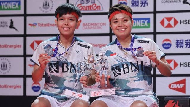 Sempat Terdepak dari Peringkat 10 Besar, Ganda Putri Apriyani/Fadia Naik Empat Peringkat Berkat Kejuaraan Dunia 2023
