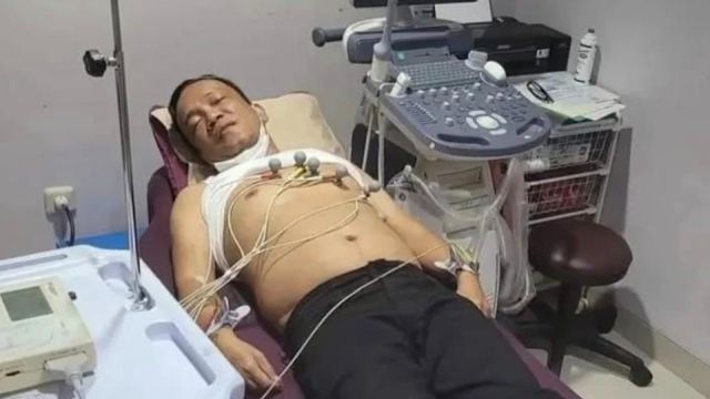 Heboh Foto Wamenaker Ebenezer Dipasang Alat EKG, KPK: Dia Sehat