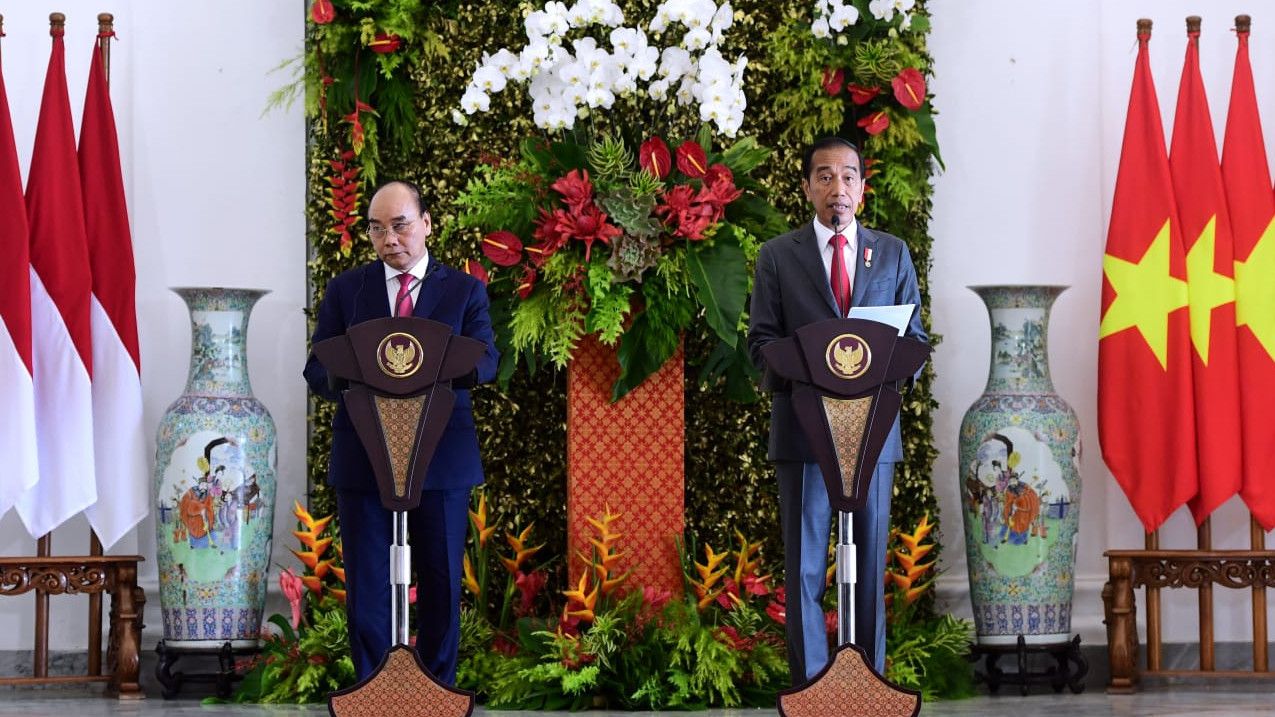 Terima Kunjungan Presiden Vietnam, Jokowi Sepakati Kerja Sama Penanggulangan Terorisme