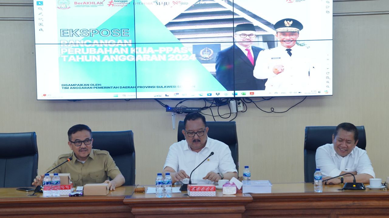 Rapat Banggar Bareng DPRD Sulsel, Sekda Jufri Rahman: Pembangunan Harus Merata