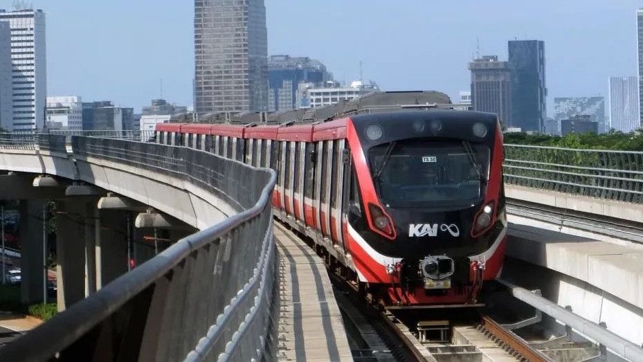 LRT Jabodebek Sudah Layani 7 Juta Pengguna Sejak Enam Bulan Beroperasi
