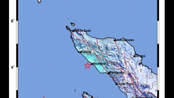 Warga Beberapa Tempat di Aceh Rasakan Guncangan Lemah Gempa M 5,2