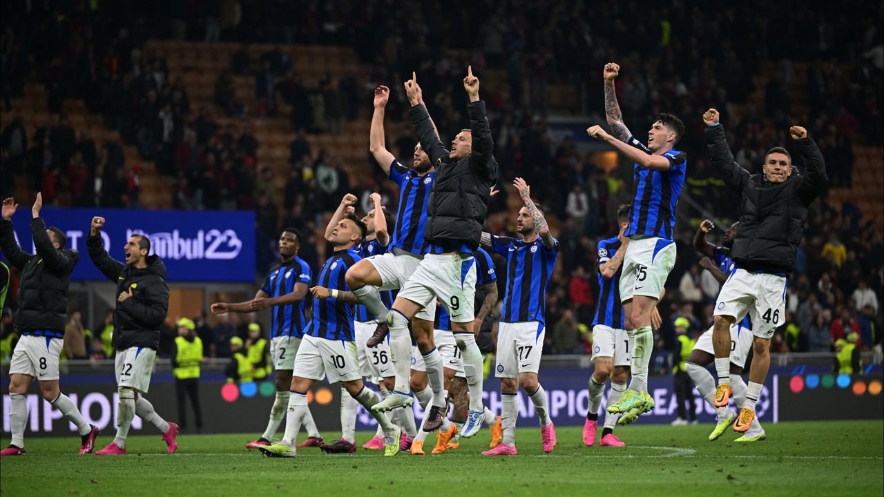 Asyik! Sedikit Lagi Inter Milan Melangkah ke Final Liga Champions