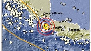 Gempa M 5,4 Guncang Banten, Terasa hingga Jakarta