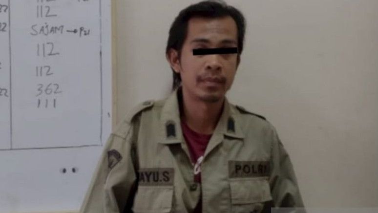 Polisi Gadungan di Palembang Ditangkap