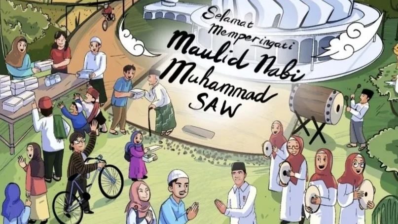 Momen Maulid Nabi, Jokowi Ajak Masyarakat Teladani Kehidupan Rasulullah sebagai Inspirasi