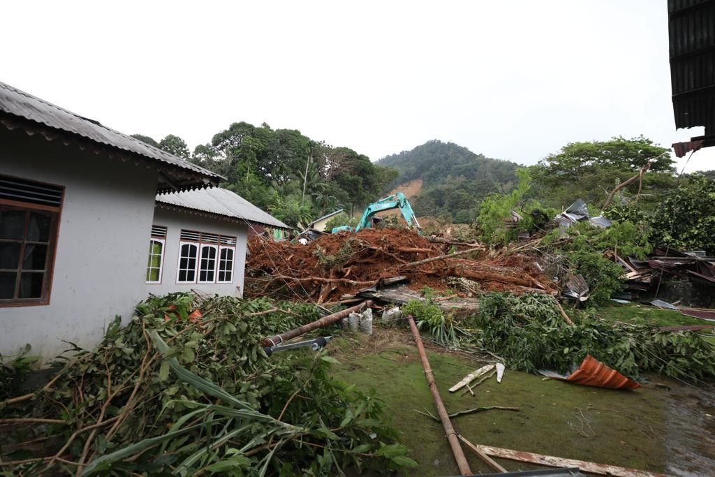 46 Orang Tewas Akibat Tanah Longsor di Kabupaten Natuna, 9 Orang Hilang