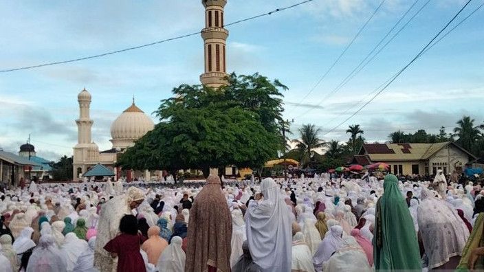 Ribuan Pengikut Thariqat Syattariyah di Aceh Gelar Salat Idul Adha Hari Ini