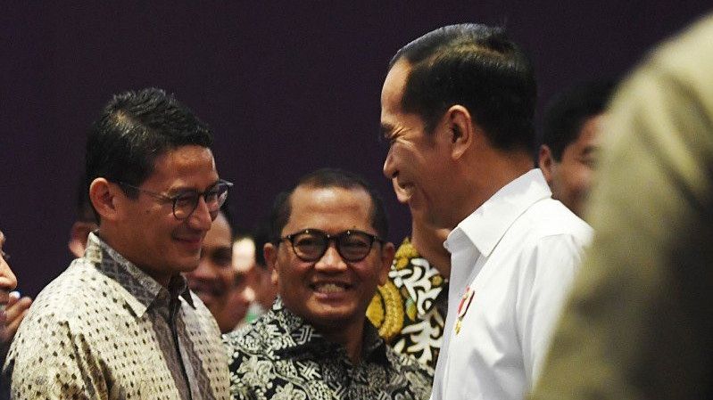 Sandiaga Ngaku Ngomong soal Politik ke Presiden, Jokowi Bilang Cuma Bahas Pariwisata