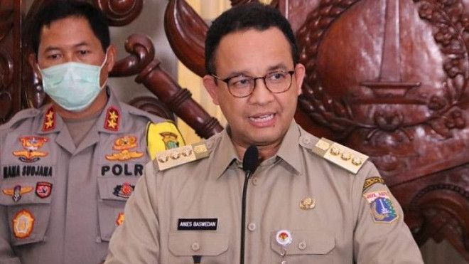 Dampak PSBB, Anies Klaim Kasus Aktif COVID-19 di Jakarta Turun