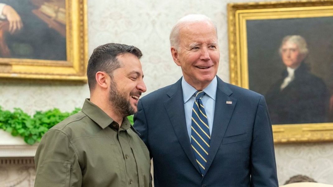 Usai Akui Kehabisan Dana Bantu Ukraina, Joe Biden Undang Zelensky ke Gedung Putih Besok