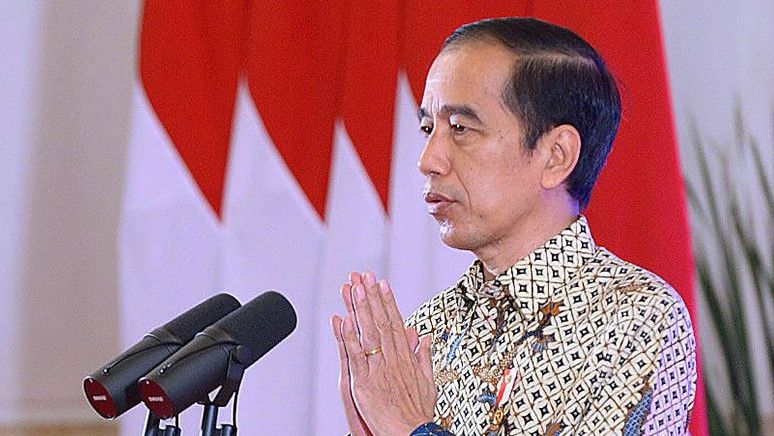 Jokowi Sapa Bakal Capres-Cawapres dari Prabowo hingga AHY di Harlah ke-50 PPP