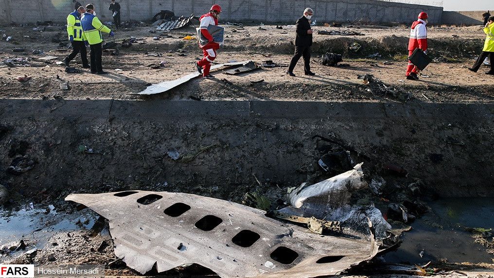 Iran Dakwa 10 Pejabat Terkait Penembakan Pesawat Ukraina
