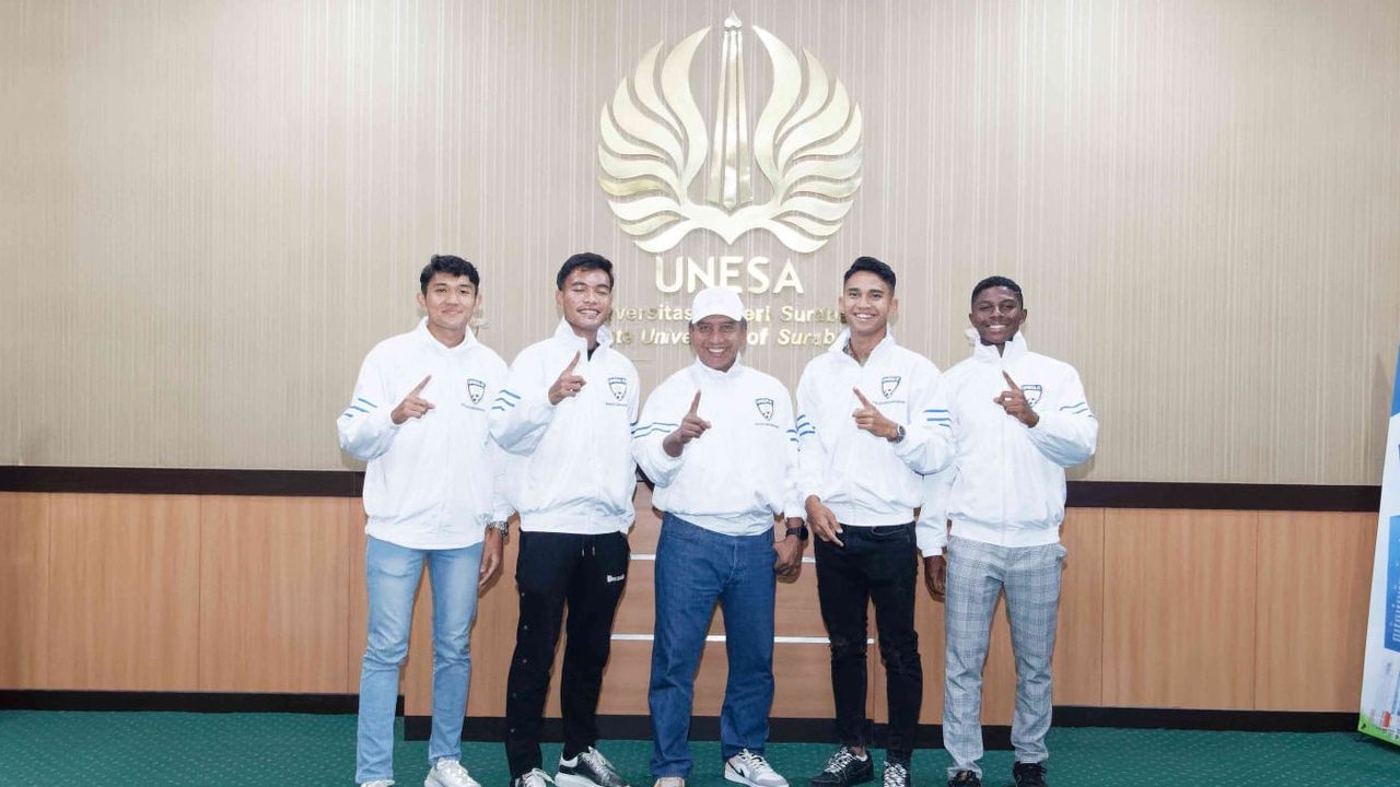 Pemain Timnas U-23 Marselino Dapat Bonus Beasiswa S-2 dan Ditawari Jadi Dosen UNESA