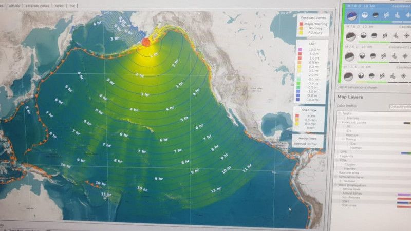 Tak Ada Peringatan Dini Tsunami di Indonesia Terkait Gempa M 8,1 di Alaska, BMKG: Tetap Tenang, Jangan Percaya Hoaks