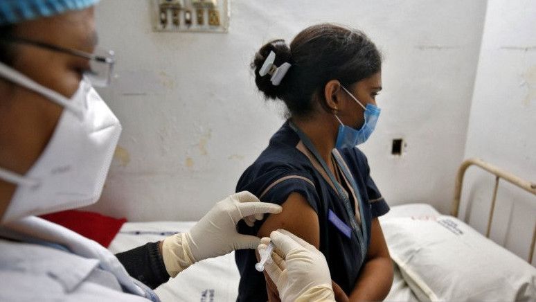 India Hitung Mundur Program Vaksinasi 'Terbesar di Dunia'