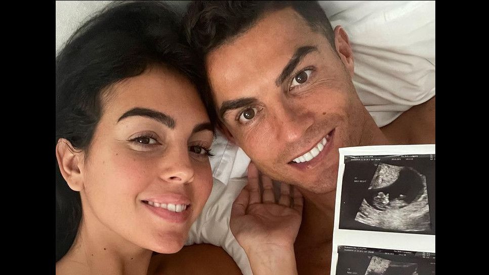 Pacar Hamil, Cristiano Ronaldo Bakal Punya Anak Kembar, Foto USG Super Gemas
