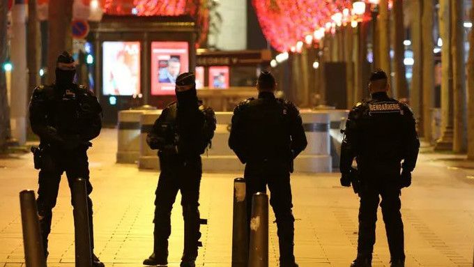 Antisipasi Ancaman Teroris, Prancis Kerahkan 95 Ribu Pasukan Amankan Malam Tahun Baru