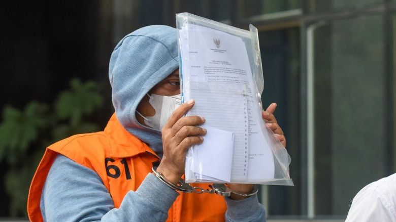 Soal Tahanan Pakai Masker di Hadapan Publik, KPK: Ada Asas Praduga Tak Bersalah