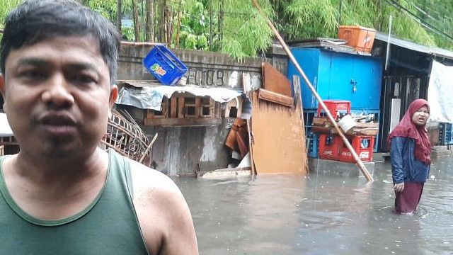 Delapan RT di Jakarta Selatan Terendam Banjir Akibat Hujan Deras