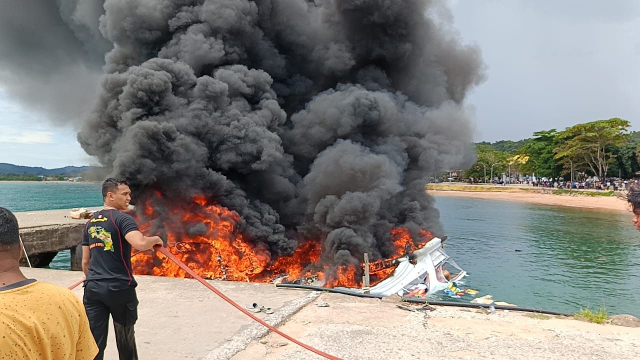 Unsur Kelalaian Diduga Penyebab Speedboat Meledak di Malut yang Tewaskan Benny Laos