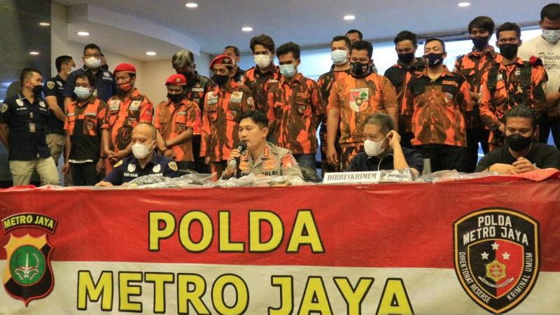 Temukan Senjata Tajam dalam Demo Pemuda Pancasila, Polisi: Mau Unjuk Rasa atau Perang?