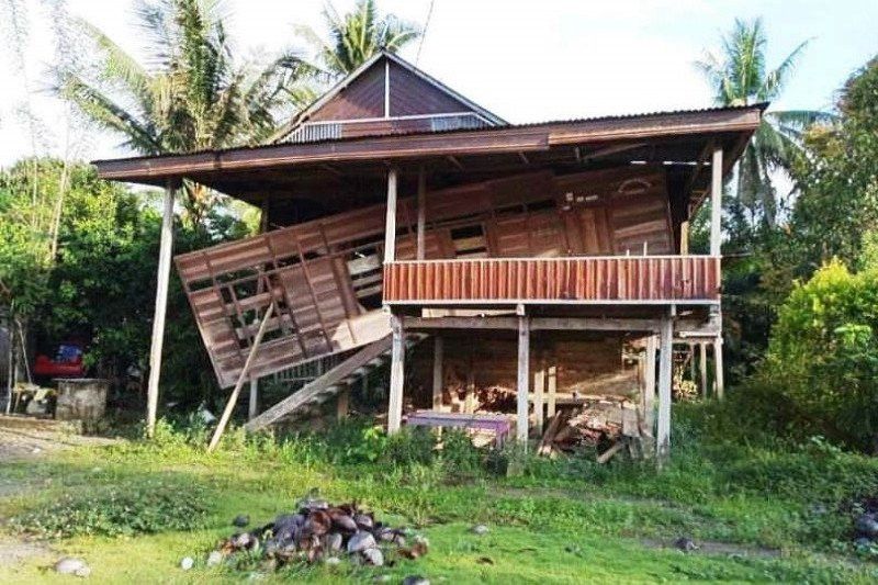 Gempa Terjadi di Mamuju Sulbar, 10 Rumah Rusak
