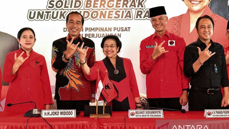 Megawati Tugaskan Jokowi Komunikasi dengan Ketum Parpol