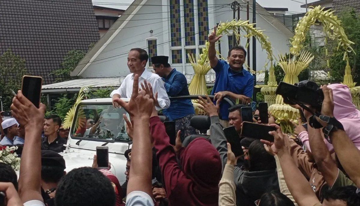 Turun Gunung Kampanyekan Ahmad Luthfi-Taj Yasin, Jokowi: Semua Orang Tahu