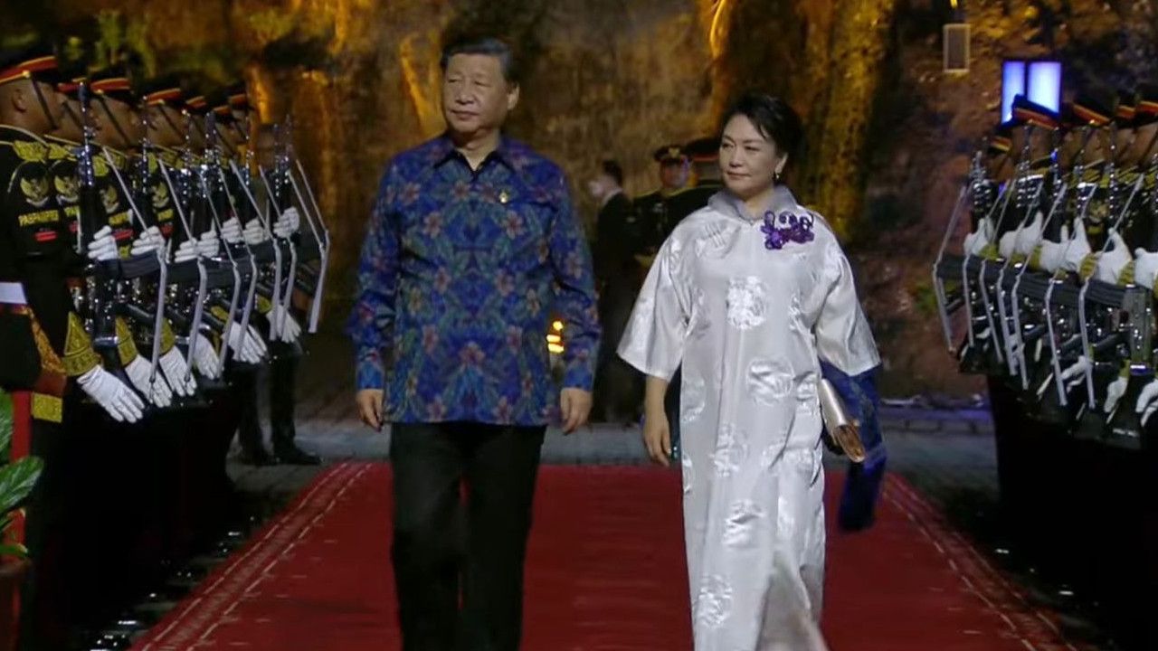 Kepala Negara Kompak Pakai Batik di Welcoming Dinner G20, Xi Jinping Pakai Warna Biru