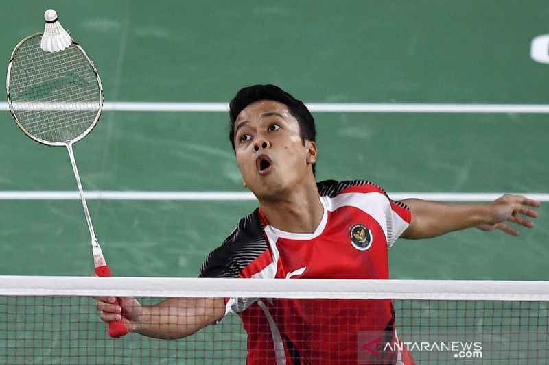 Kerja Keras Ginting Dipatahkan Chen Long di Semifinal Tokyo 2020