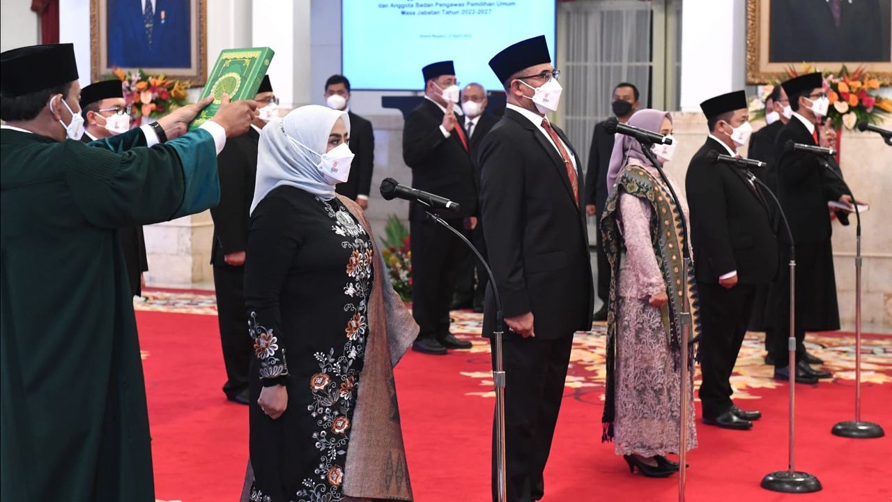 Hasyim Asy'ari Jadi Ketua KPU RI, Rahmat Bagja Ketua Bawaslu 2022-2027