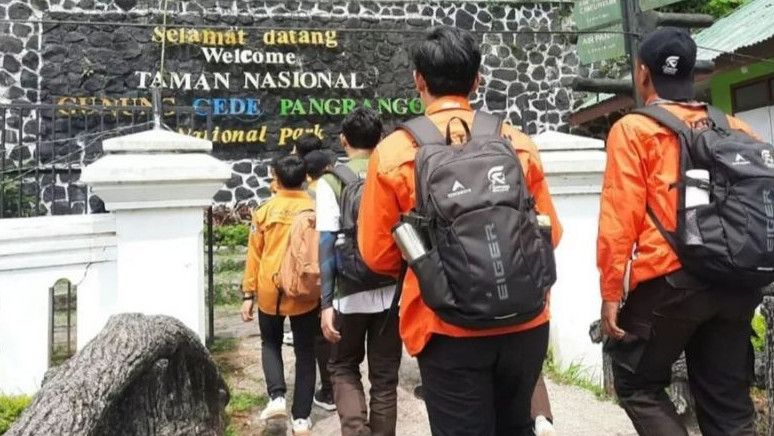 Belasan Pendaki Ilegal ke Gunung Gede Pangrango Diamankan, Balai Besar TNGGP: Disanksi Tidak Boleh Menaiki Gunung di Seluruh Indonesia