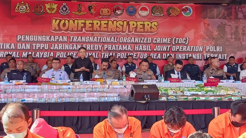 Bareskrim Bongkar Sindikat Internasional Fredy Pratama Pengendali