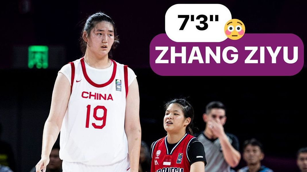 Viral Pemain Basket Putri China Setinggi 2,2 Bikin Timnas Indonesia U18 Kewalahan, Netizen: Rekayasa Genetik Ya?