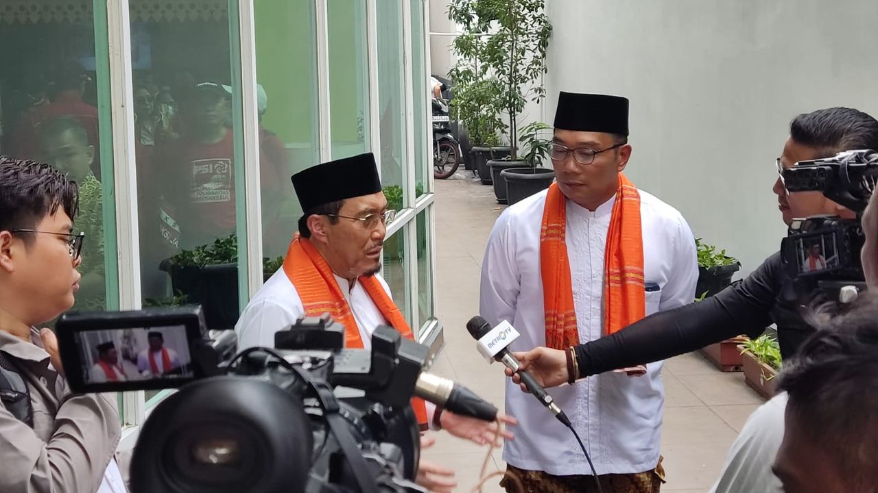 Resmi Daftar Pilgub Jakarta, Ridwan Kamil Bakal Sowan ke The Jak