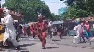 Viral, Satpol PP Kota Bandung Kejar Cosplayer Superhero dan Hantu