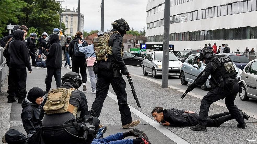 Prancis Kerahkan 45 Ribu Polisi Tangani Demonstrasi, Lebih dari 1.000 Orang Ditangkap