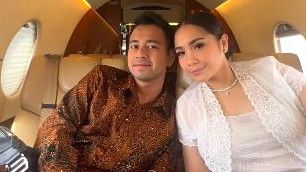 Titip Anak ke Mertua, Raffi Ahmad dan Nagita Slavina Kondangan Naik Jet Pribadi dari Yogyakarta ke Solo