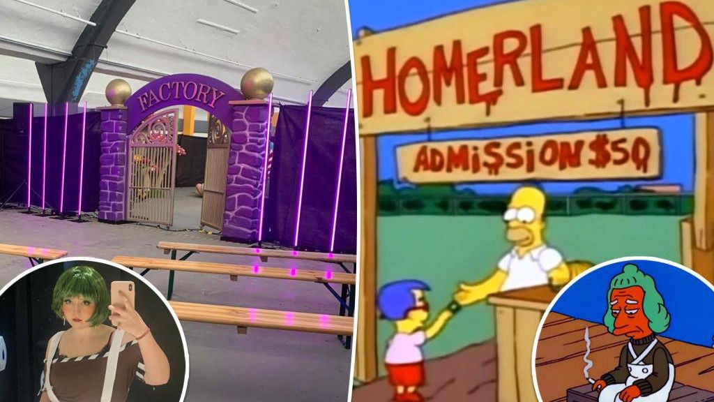 Kegagalan Wahana Willy Wonka Experience Diduga Sudah Diprediksi The Simpsons