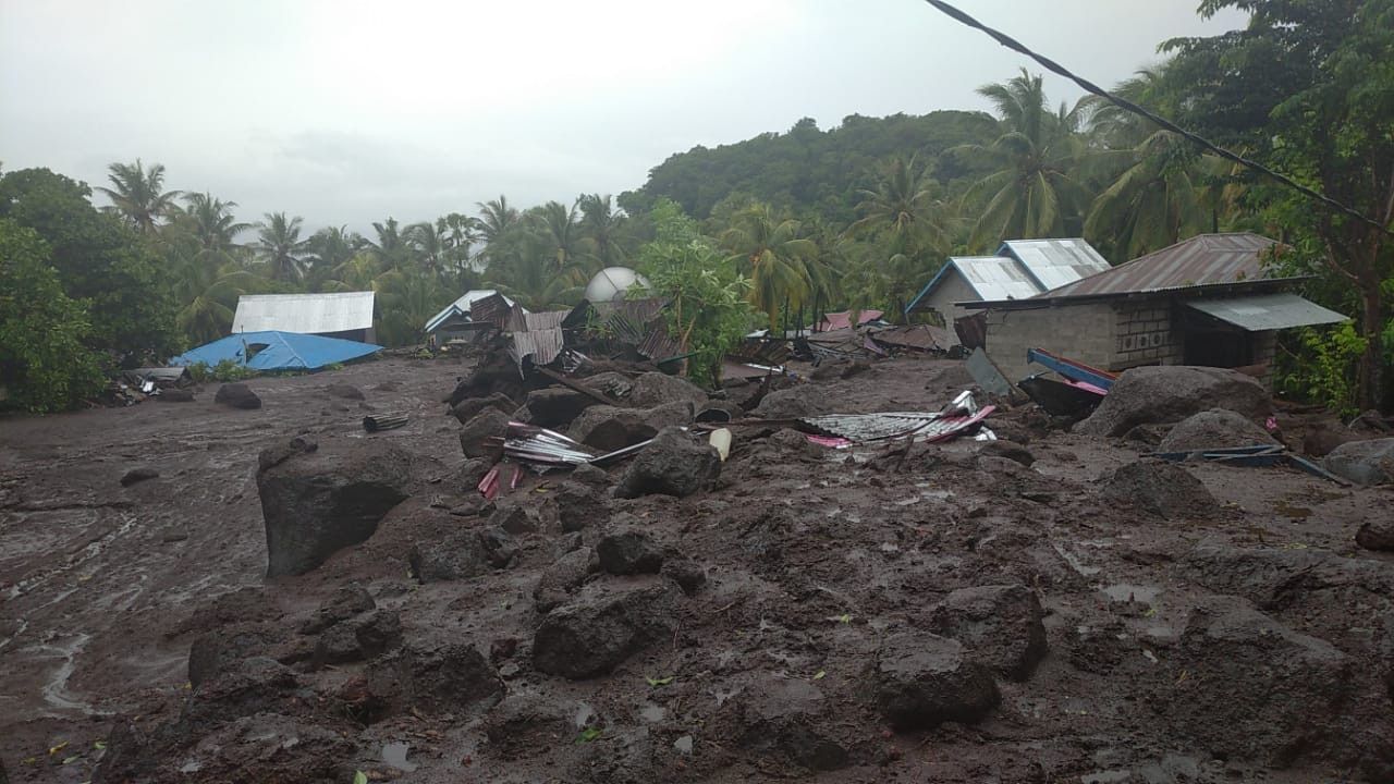 Banjir Bandang di Flores Timur, 5 Orang meninggal Dunia