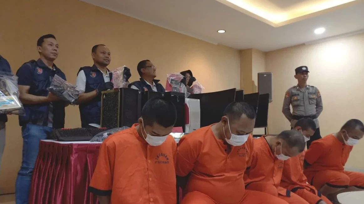 5 Komplotan Judi Online di Yogyakarta Ditangkap, Terancam Hukuman 10 Tahun Penjara dan Denda Rp10 Miliar