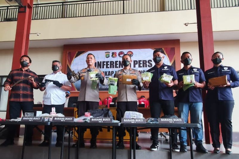 Polres Jakpus Tangkap 9 Orang Kasus Narkoba