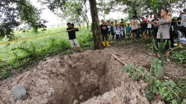 Geger Makam di Serang Dibongkar OTK, Diduga Kerangka Dicuri
