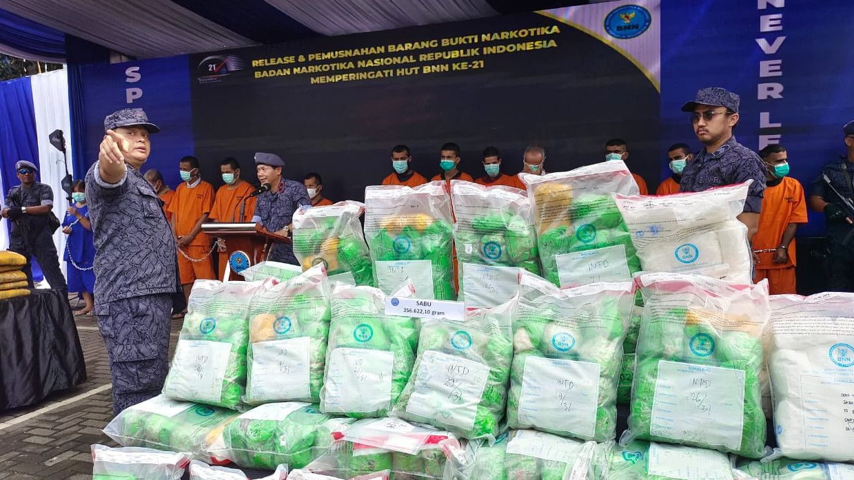 BNN Musnahkan 1,1 Ton Narkotika, Ini Kronologi Lengkap Pengungkapan Kasusnya