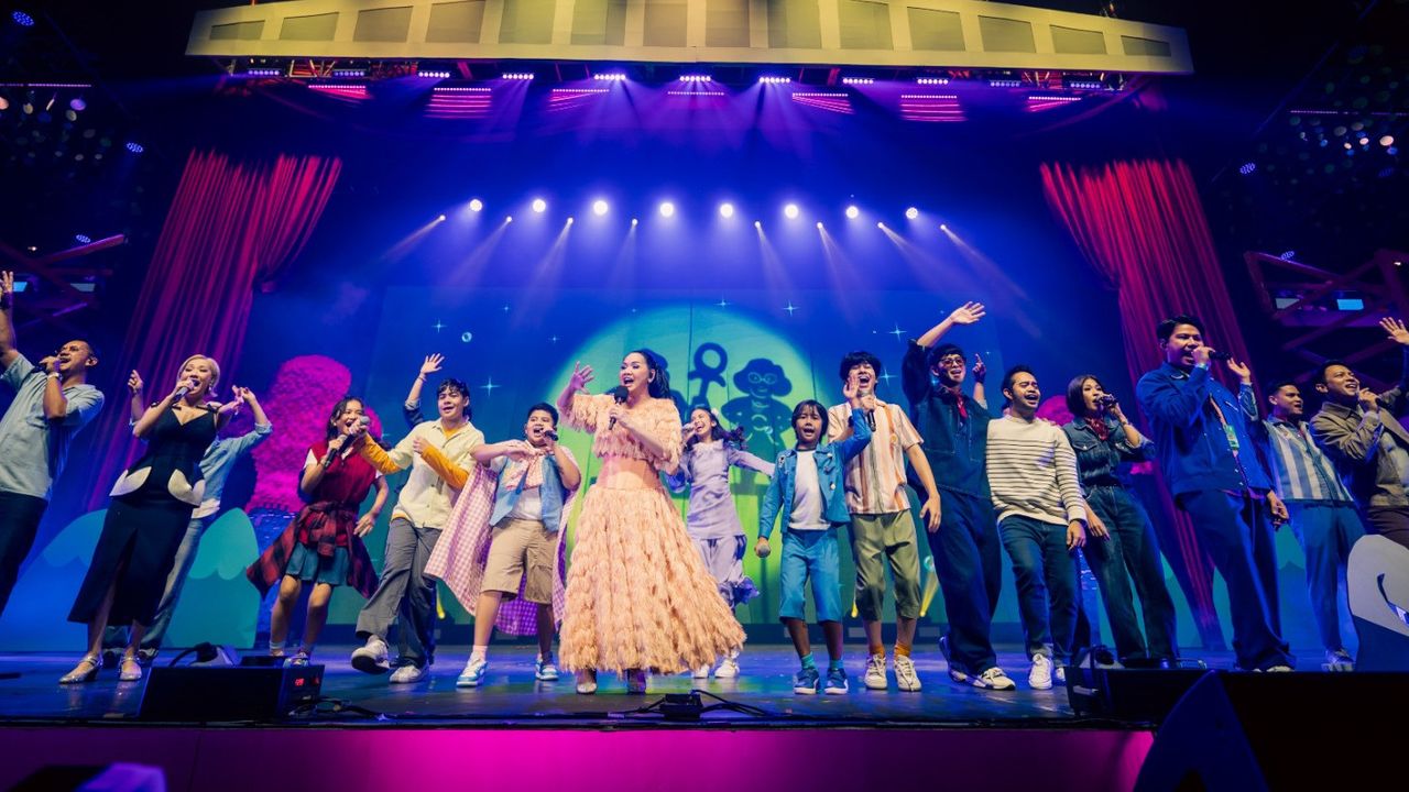 Vina Panduwinata Jadi Kejutan Spesial di Konser Jumbo, Tampil Lincah Bawakan Kumpul Bocah