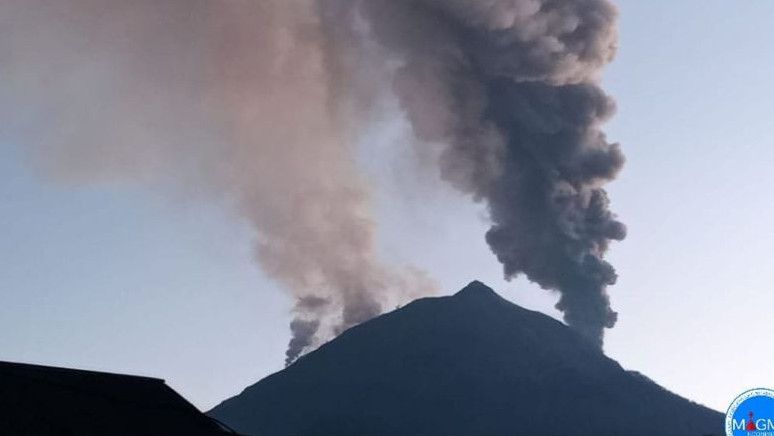 Erupsi Gunung Lewotobi Berstatus Siaga, 1.172 Warga di Kecamatan Wulanggitang Flores Timur