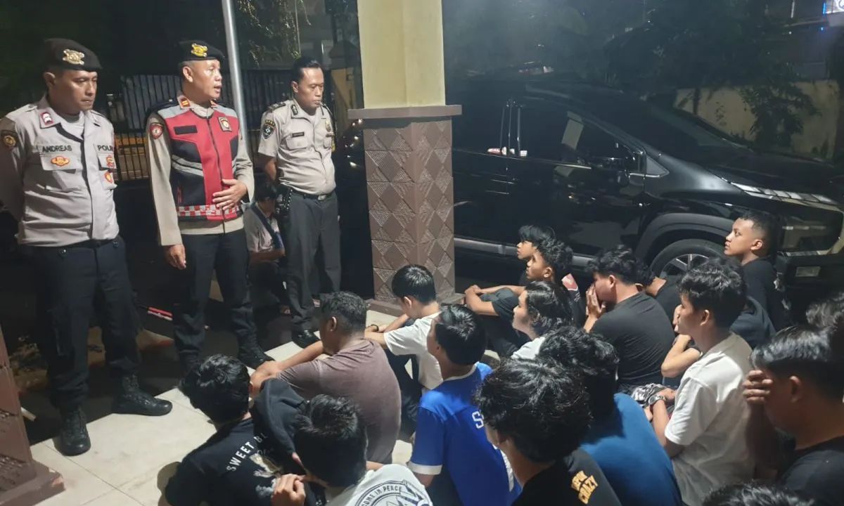 31 Remaja Gelar SOTR di Pancoran, Polisi Tangkap dan Panggil Orang Tua