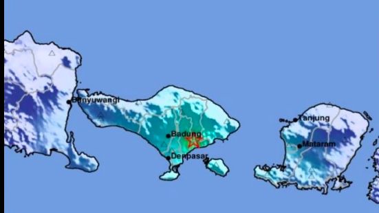 Gempa Dangkal Mengguncang Bali dengan Magnitudo 4,9