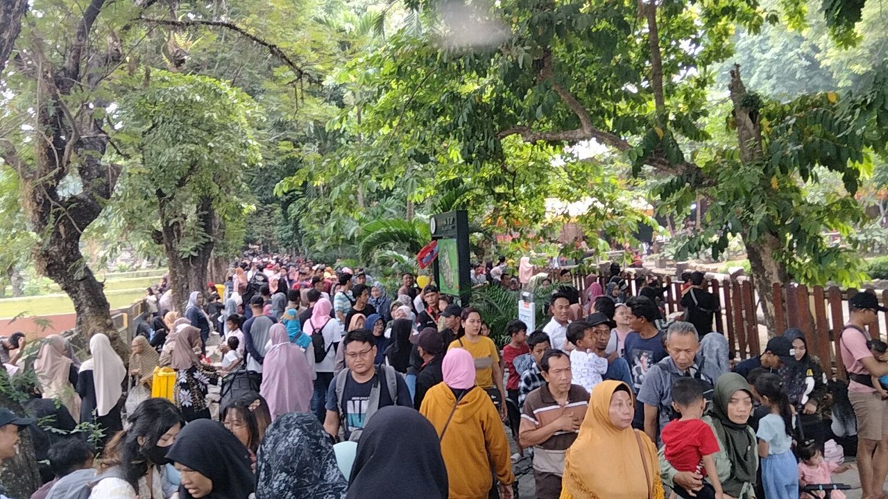Momen Liburan Natal, 27 Ribu Wisatawan Kunjungi Kebun Binatang Surabaya